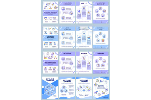 Lifelong Learning Brochure Graphic Templates