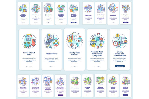 Small Business Incentives Mobile Apps Graphics Review