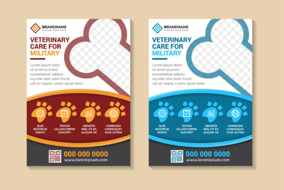 Veterinary Care for Military Flyer – A Graphic Print Template Review